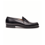 Mocassin en cuir noir JMW 180 – vue détaillée